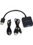 Vention HDMI - VGA Adaptörü Dijitalog Ses Video Kablosu Dönüştürücü Xbox Ps4 Pc Için HDMI VGA Konektörükutu 1