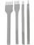 4 Adet Beyaz Çelik Set 1/2/4/6 Prong Diy Elmas Bağlama Dikiş Keskileri Aksesuarları - 3mm (Yurt Dışından) 2