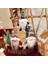 El Yapımı Santa Gnome Peluş Oyuncak Noel Ağacı Topper Dekor Gray Asma (Yurt Dışından) 5