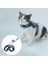 Baosity Kedi Koşum Yumuşak Ayarlanabilir Pet Yelek Yürüyüş Için Küçük Orta Büyük Kediler Xs Mavi (Yurt Dışından) 3