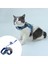 Baosity Kedi Koşum Yumuşak Ayarlanabilir Pet Yelek Yürüyüş Için Küçük Orta Büyük Kediler Xs Mavi (Yurt Dışından) 4