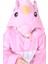 Yetişkin Kigurumi Pembe Unicorn Kostüm 3