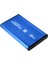 Usb2.0 Sata Harici 2.5 "ssd HDD Sabit Sürücü Muhafazası Dizüstü Disk Kılıfı Mavi (Yurt Dışından) 1