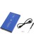Usb2.0 Sata Harici 2.5 "ssd HDD Sabit Sürücü Muhafazası Dizüstü Disk Kılıfı Mavi (Yurt Dışından) 2