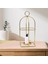 Birdcage Mumluk Dekoratif Mum Centerpieces Metal Ev Partisi Altın İçin Metal 5