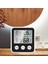 LCD Termometre Higrometre Odası Kapalı Açık Masaüstü Metre Ölçer Ev Siyah Için(Yurt Dışından) 3