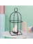 Birdcage Mumluk Dekoratif Mum Centerpieces Metal Ev Parti Siyah İçin 3