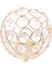 Altın Kristal Masa Standı Mum Çay Işık Tutucu Düğün Ziyafet Olay 8 cm 8 cm Altın (Yurt Dışından) 3