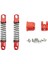 2x Rc Araba Damper Bahar Için Yasadışı Wpl D12 D42 1/16 Rc Model Araba Dıy Accs Kırmızı (Yurt Dışından) 2
