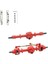 Rc Araba Aksları Tahrik Mil Cnc Metal Parçaları Mn 1/12 Rc Paletli D99S D96 Kırmızı (Yurt Dışından) 1