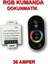 Dora Led Touch Rgb LED Kontrol Dokunmatik Rgb LED Kontrol 12-24VOLT 36AMP 2