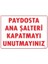 Paydosta Ana Şalteri Kapatmayı Unutmayınız 1