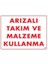 Arızalı Takım "209" 1