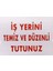 Iş Yerini Temiz ve Düzenli Tutunuz "1200" 1