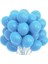 Açık Mavi Pastel Balon 50 Adet 1