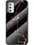 Galaxy M52 5g Mermer Desen Tpu Temperli Cam Telefon Kılıfı Altın Siyah (Yurt Dışından) 1