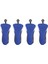 Değiştirilebilir No.tag Utility Protecter Blue ile 4 Adet Golf Hibrit Headcovers (Yurt Dışından) 1