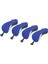 Değiştirilebilir No.tag Utility Protecter Blue ile 4 Adet Golf Hibrit Headcovers (Yurt Dışından) 2