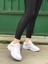 Tracey Kalın Taban Beyaz Kadın Sneaker Spor Ayakkabı V4 2