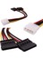 30 cm Sata Power Kablo 18 Awg Satapower Kablo 2x Dişi Sata Erkek Ide Power Kablo 1