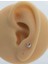 Paslanmaz Çelik Kulak Piercing Küpe 1