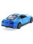 Die Cast Çek Bırak Metal Mavi Spor Araba 4
