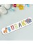 Toys Çocuklara Özel Isimli Ahşap Eğitici Yapboz Puzzle-3 4