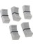 5 Adet 4mm Fader Topuzu Mikser Danışma Slider Potansiyometre Kontrol Kırmızı( Yurt Dışından)(Yurt Dışından) 5
