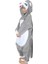 Çocuk Kigurumi Sibirya Kurdu Kurt Kostümü Hayvan Kostümü 2