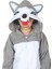 Çocuk Kigurumi Sibirya Kurdu Kurt Kostümü Hayvan Kostümü 3
