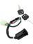 4-Wire Ateşleme Anahtar Namlu Anahtarı 50CC 110CC 125CC 250CC Çukur Quad Dirt Bike (Yurt Dışından) 2