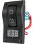 Dc 12 V Araba Tekne Çift Pil Test Paneli Rocker Anahtarı LED (Yurt Dışından) 2