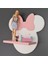Minnie Mouse Çocuk Odası Rafı Beyaz-Pembe 5