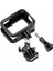 Hero 8 Plastik Kafes Çerçeve Gopro Hero 8 Uyumlu 4