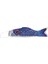 40 cm Japon Windsock Sazan Bayrağı Koinobori Sailfish Rüzgar Flama Mavi (Yurt Dışından) 3