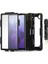 Samsung Galaxy Tab S7 Fe Lte T737 Kılıf Zırh Tank Defender Askılı Stand Case 3