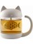 sevimli Kedi 250 Ml Cam Bardak Çay Kupa Balık İle Demlik Süzgeç Filtre Çay Bardağı Ev Ofisleri Drinkware Teaware Mutfak Aksesuarları | Bira Steins (Yurt Dışından) 1