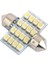 Beyaz Araba Iç Dome 3528 16 Smd LED Festoon Ampul Haritası Işık Lambası 31MM 12 V (Yurt Dışından) 2