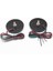 2 Adet 12 V Yuvarlak Reflektör LED Arka Kuyruk Fren Durdurma Işık 3 Ile Kırmızı (Yurt Dışından) 4