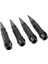 4 Adet Metal Uzun Spike Jant Lastik Vana Kök Araba Kamyon Hava Kapaklar 60 Mm Siyah (Yurt Dışından) 1