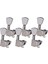 Klasik Gitar Tuning Pegs Tuner Makinesi Kafaları Elektro Gitar Için 6r Gümüş Gümüş( Yurt Dışından) 4