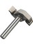 1/4 Inç Shank Cnc Doğrama Yönlendirici Bit Kesici Yuvası Kenar Kırpma Oyma Bıçağı Aracı 1/4x5/16 (Yurt Dışından) 2