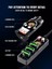 Ldnıo 4 Port Hızlı Qc3.0 + 2.4A + 3.1A USB Araç Şarj Cihazı Evrensel USB Hızlı Adaptör, Mpv Araç Telefonu Için 120 cm Uzatma Kablosu Kablosu (Yurt Dışından) 2
