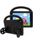 Apple iPad 10.2 (8.Nesil) Çocuklar İçin Wheel Car Tekerlek Standlı Tablet Eva Silikon Kılıf Siyah 1
