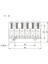 65MM 6 Eyer Dizeleri Set Vidalı Anahtarı Gümüş ile Elektrik Gitar Köprüsü( Yurt Dışından) 5