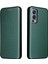 Oneplus Nord 2 5g Için Tpu + Pc + Pu Deri Kılıf - Yeşil (Yurt Dışından) 2