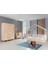 Doğal Ladin Çocuk Odası, Adal Montessori Çocuk Odası Takımı - Yavrulu Karyola, Dolap DR-205, Şifonyer PK-101 5