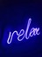 Relax Neon Şekiller Işaret Neon LED Dekoratif Duvar Aydınlatması Neon Duvar Yazısı 2