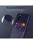 Galaxy A41 Için Pu Deri Kaplamalı Pc Kart Yuvalı Telefon Kılıfı - Mavi (Yurt Dışından) 3