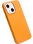 Qıalıno Apple iPhone 13 Için Manyetik Şarjlı Deri Kaplamalı Pc Telefon Kılıfı - Turuncu (Yurt Dışından) 5